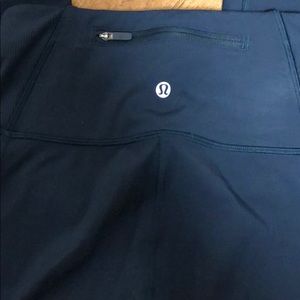 Lululemon leggings navy blue size 4